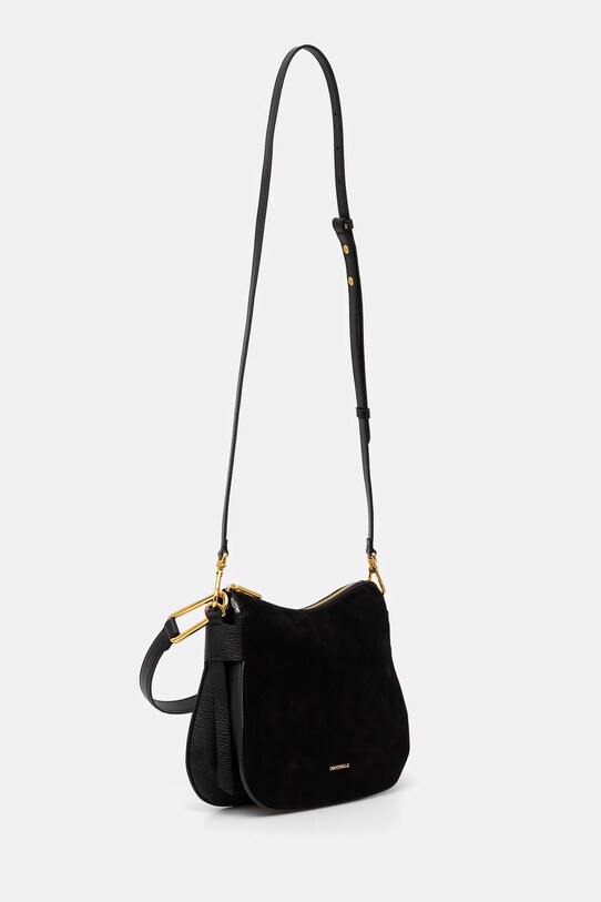 Замшевая сумочка Coccinelle E1.PQS.13.02.01 чёрный SS25