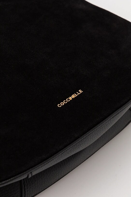 Замшева сумочка Coccinelle чорний E1.PQS.13.02.01