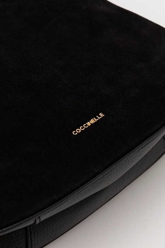 Замшевая сумочка Coccinelle чёрный E1.PQS.13.02.01