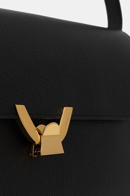 Δερμάτινη τσάντα Coccinelle μαύρο E1.QTF.12.01.01