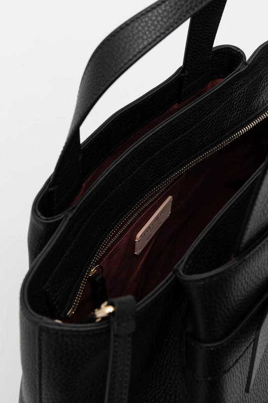 Coccinelle poseta de piele E1.R1K.18.02.01 negru