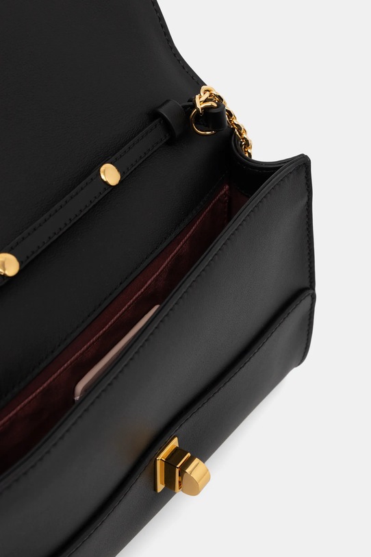 Coccinelle torebka skórzana czarny E1.RW0.19.01.01