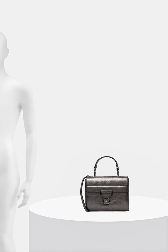 Coccinelle geantă de piele E1.S3H.55.B7.01 gri