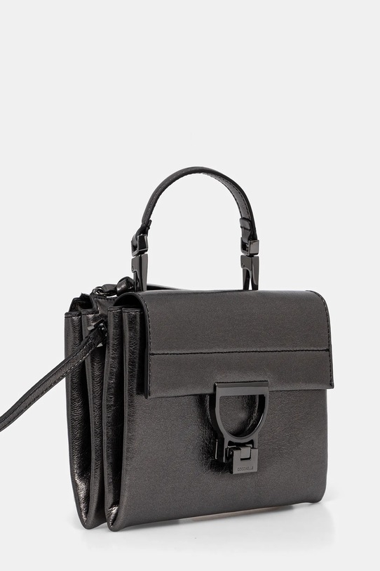 Coccinelle geantă de piele E1.S3H.55.B7.01 gri SS25