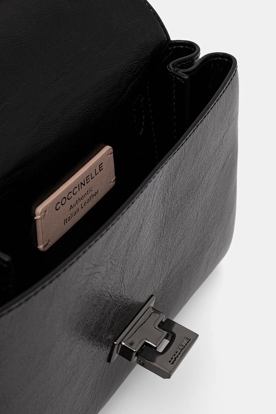 Coccinelle geantă de piele gri E1.S3H.55.B7.01