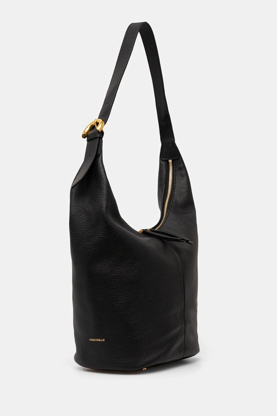 Coccinelle torebka skórzana E1.S4A.13.01.01 czarny SS25