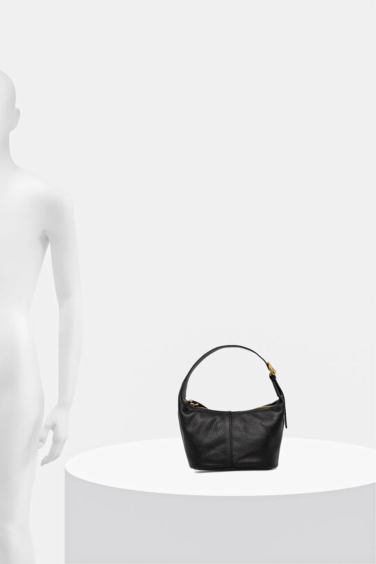 Coccinelle poseta de piele E1.S4A.53.01.01 negru