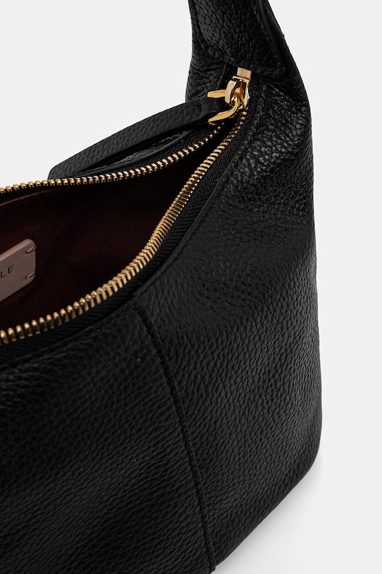 Kožená kabelka Coccinelle černá E1.S4A.53.01.01