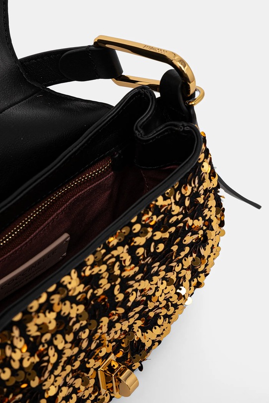 Kožená kabelka Coccinelle černá E1.S4Q.58.01