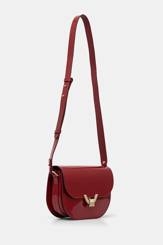 Coccinelle torebka skórzana E1.S7I.15.03.01 bordowy SS25