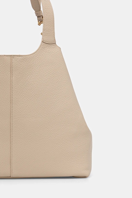 Coccinelle torebka skórzana beżowy E1.SHA.11.01.01