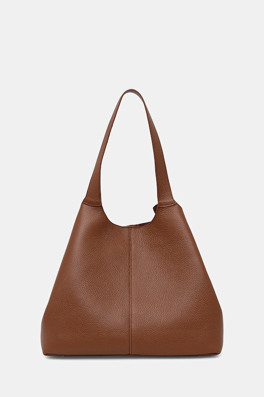 Аксесуари Шкіряна сумочка Coccinelle E1.SHA.11.01.01 коричневий