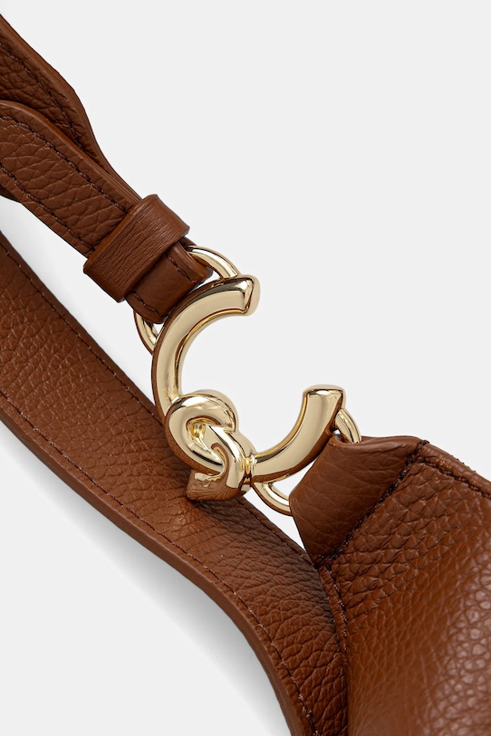 Шкіряна сумочка Coccinelle коричневий E1.SHA.11.01.01