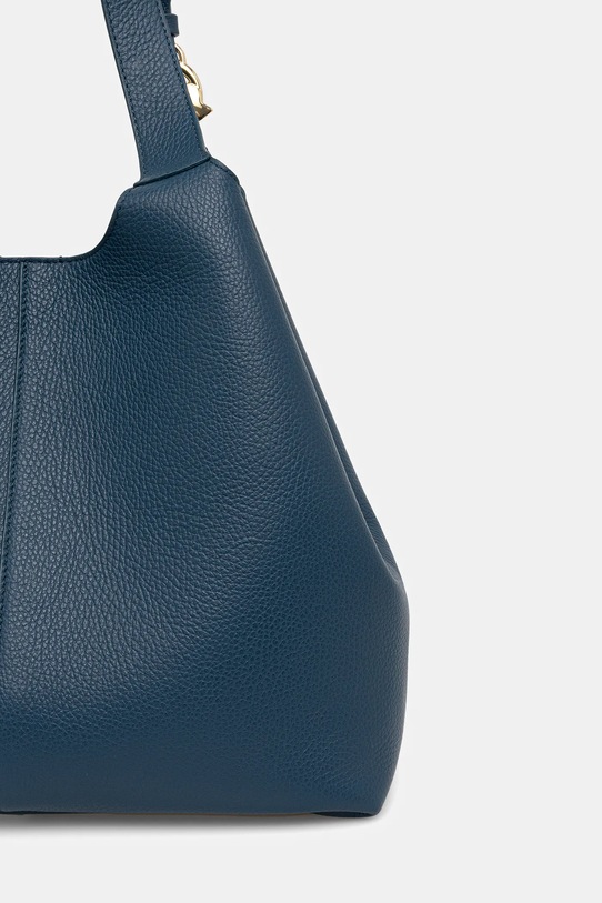 Akcesoria Coccinelle torebka skórzana E1.SHA.11.01.01 niebieski