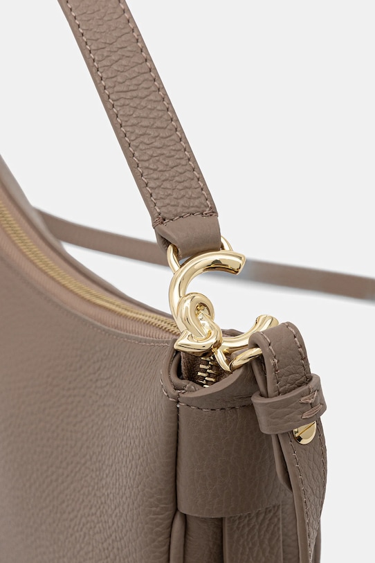 Шкіряна сумочка Coccinelle коричневий E1.SHA.13.03.01