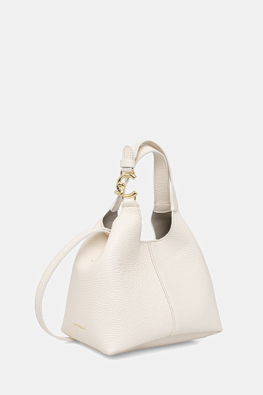 Coccinelle torebka skórzana E1.SHA.58.01.01 beżowy AW25