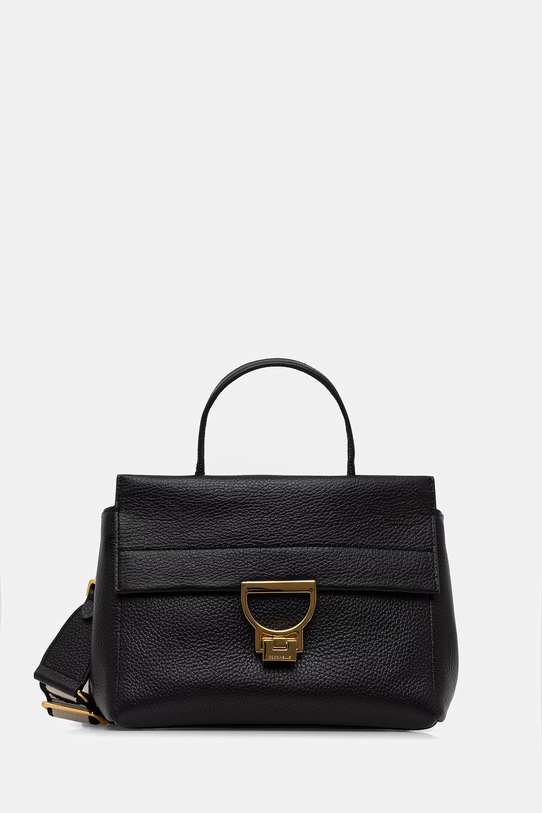 Coccinelle torebka skórzana czarny E1.SHA.58.01.01