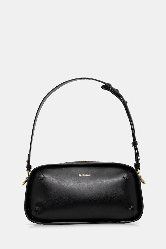 Coccinelle torebka skórzana skóra licowa czarny E1.SKB.12.01.01