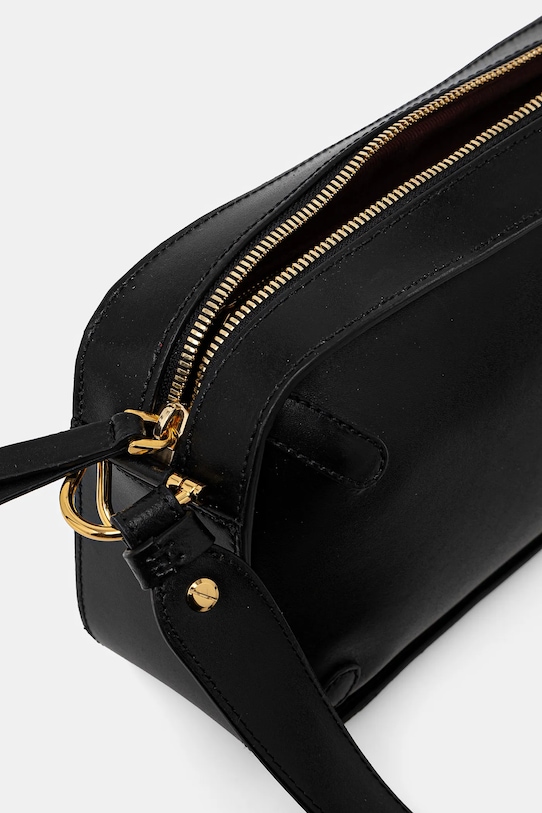 Coccinelle torebka skórzana czarny E1.SKB.12.01.01