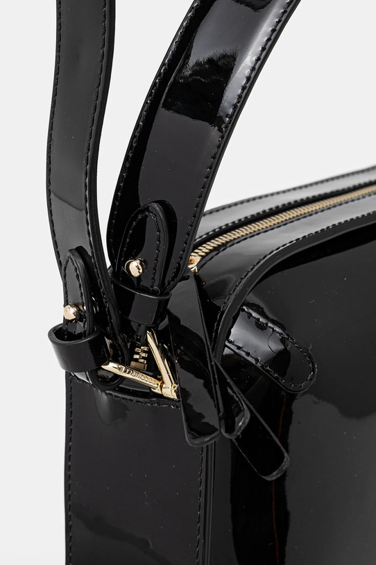 Kožená kabelka Coccinelle černá E1.SKD.15.01.01