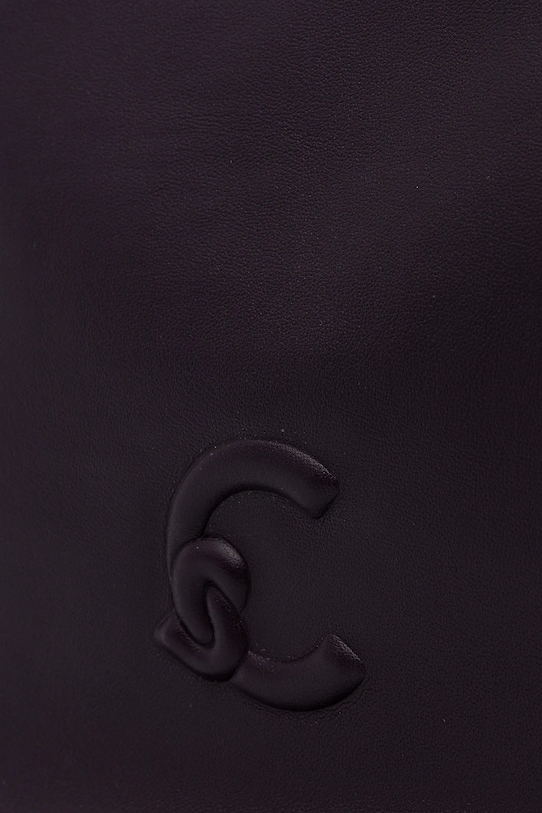 Kožená kabelka Coccinelle fialová E1.SS5.11.01.01