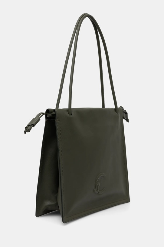 Coccinelle torebka skórzana E1.SS5.11.02.01 zielony AW25