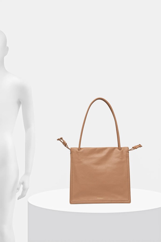 Coccinelle torebka skórzana E1.SS5.11.02.01 beżowy