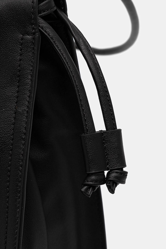 Kožená kabelka Coccinelle černá E1.SS5.11.02.01