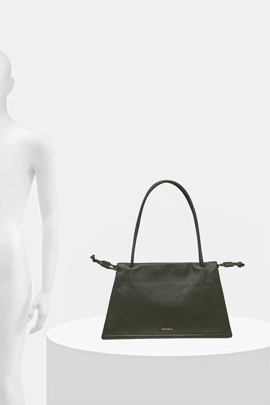 Coccinelle borsa a mano in pelle E1.SS5.13.01.01 verde
