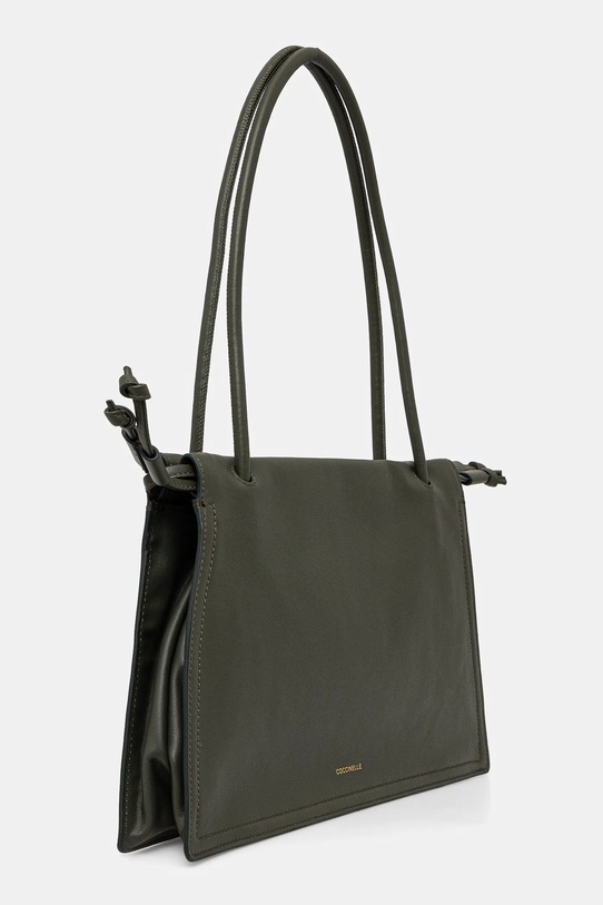 Coccinelle borsa a mano in pelle E1.SS5.13.01.01 verde SS25