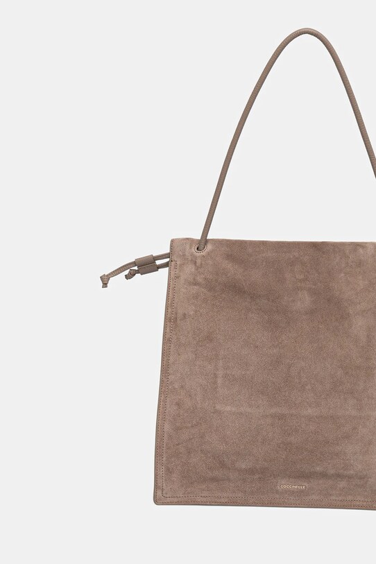 Аксессуары Замшевая сумочка Coccinelle COCCINELLEDULSE SUEDE E1.SS6.11.01.01 бежевый