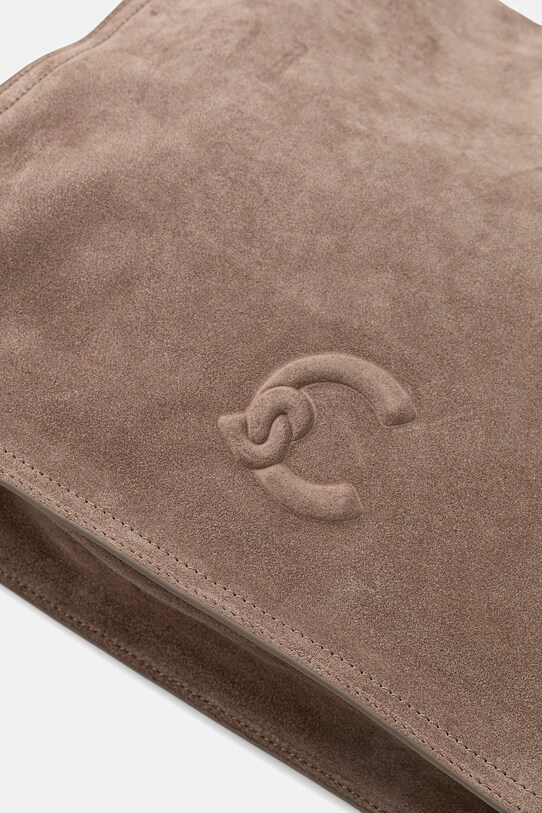 Замшевая сумочка Coccinelle COCCINELLEDULSE SUEDE E1.SS6.11.01.01 бежевый