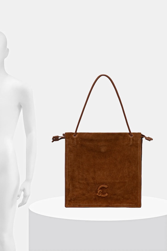 Semišová kabelka Coccinelle COCCINELLEDULSE SUEDE E1.SS6.11.01.01