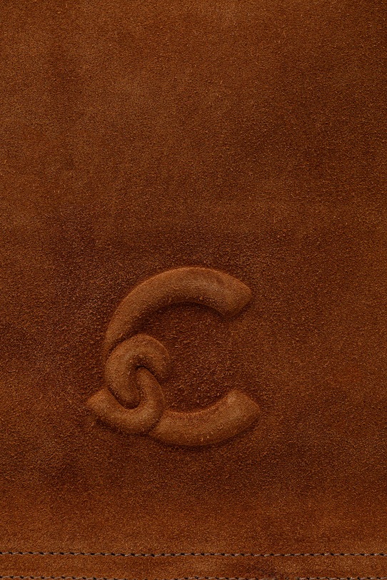 Coccinelle torebka zamszowa COCCINELLEDULSE SUEDE brązowy E1.SS6.11.01.01