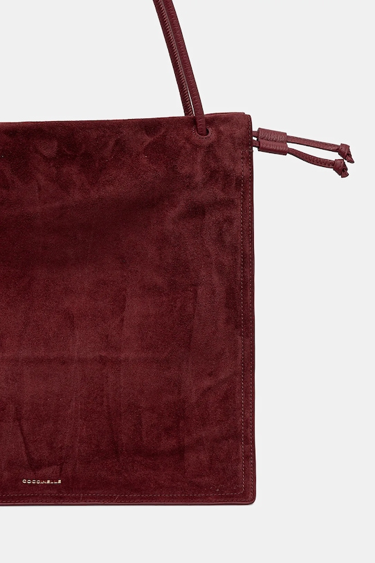 Doplňky Semišová kabelka Coccinelle COCCINELLEDULSE SUEDE E1.SS6.11.01.01 burgundské