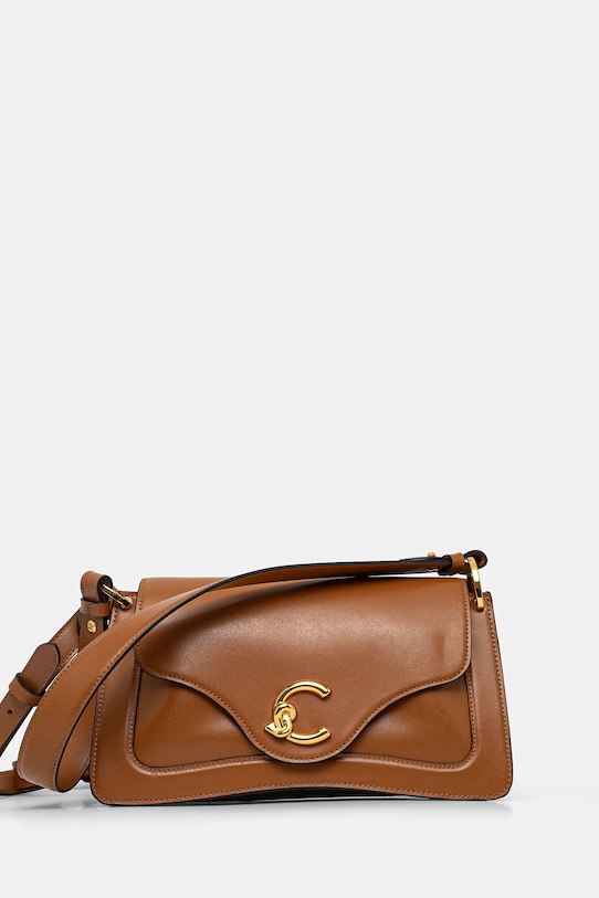 Coccinelle torebka skórzana skóra licowa brązowy E1.SSK.12.01.01