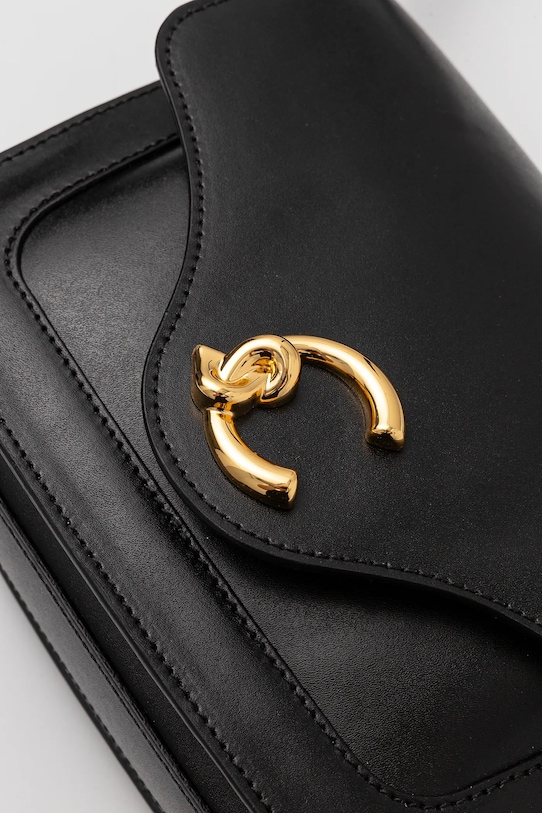 Coccinelle poseta de piele negru E1.SSK.15.01.01