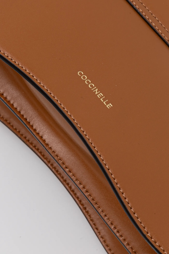 Coccinelle poseta de piele maro E1.SSK.18.02.01