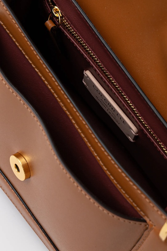 Coccinelle poseta de piele E1.SSK.18.02.01 maro