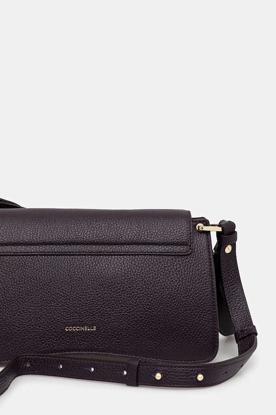 Doplňky Kožená kabelka Coccinelle E1.SSL.12.01.01 fialová