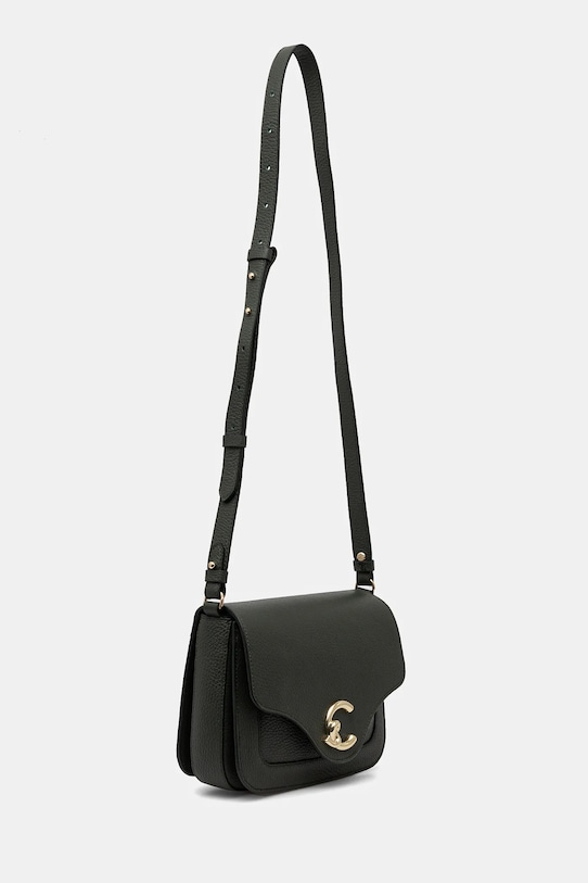 Kožená kabelka Coccinelle E1.SSL.15.01.01 zelená AA00