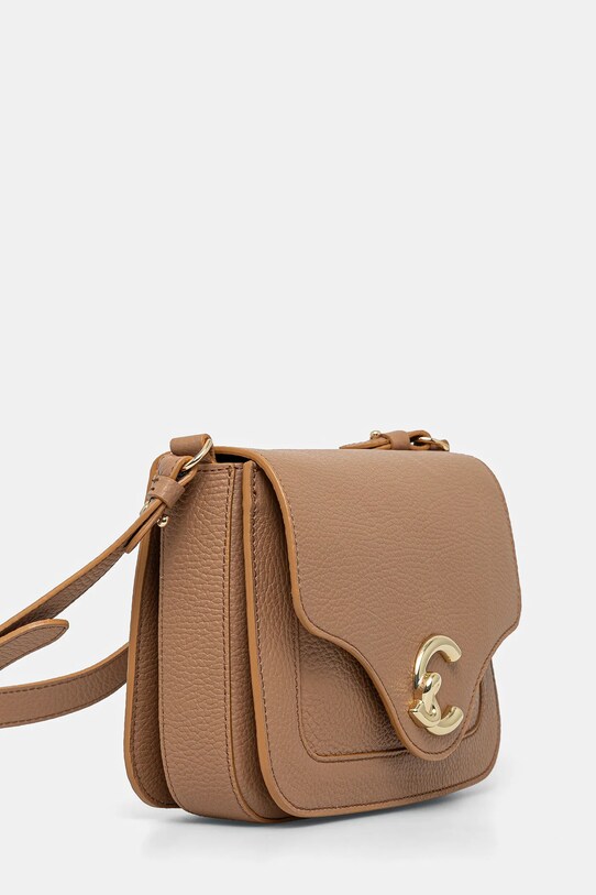 Coccinelle poseta de piele E1.SSL.15.01.01 bej SS25