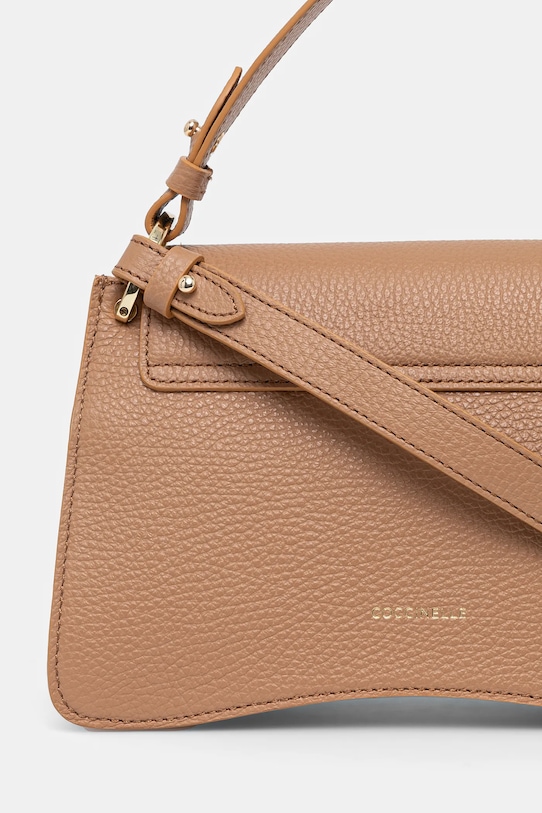 Akcesoria Coccinelle torebka skórzana E1.SSL.18.02.01 beżowy