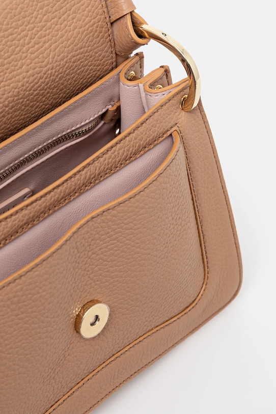 Coccinelle torebka skórzana beżowy E1.SSL.18.02.01