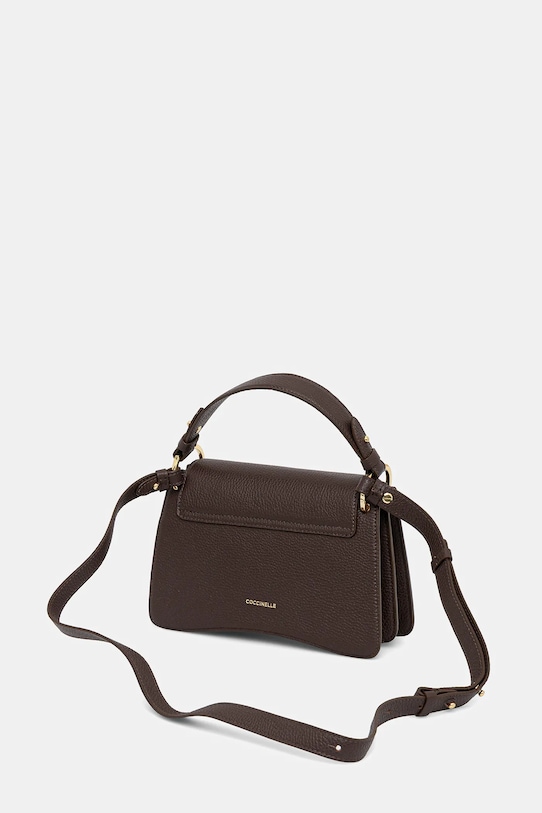 Doplnky Kožená kabelka Coccinelle E1.SSL.18.02.01 hnedá