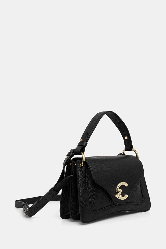 Coccinelle poseta de piele E1.SSL.18.02.01 negru SS25