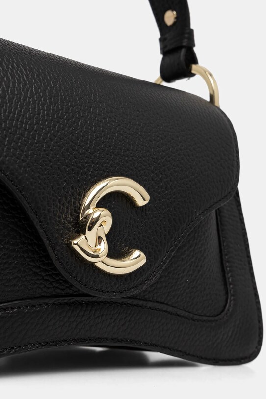 Accesorii Coccinelle poseta de piele E1.SSL.18.02.01 negru