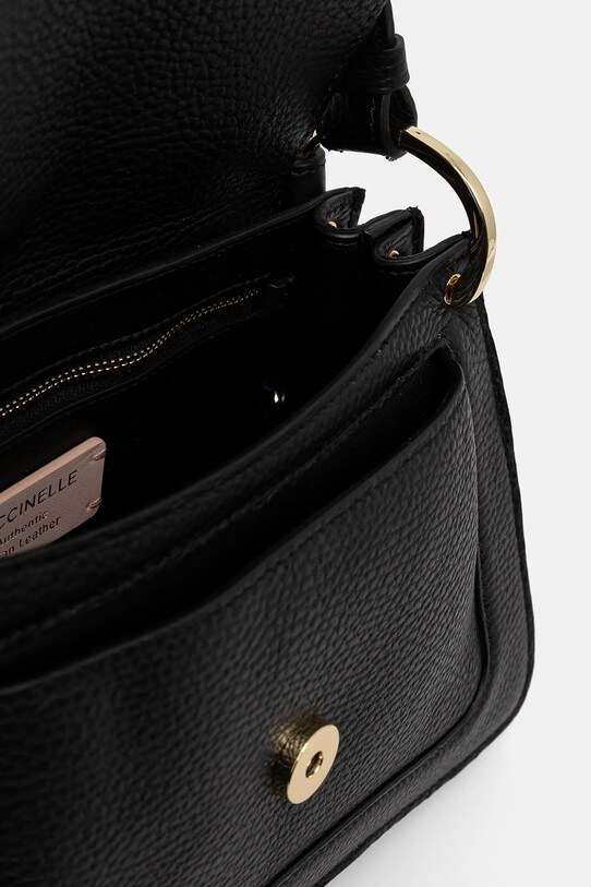 Coccinelle poseta de piele E1.SSL.18.02.01 negru