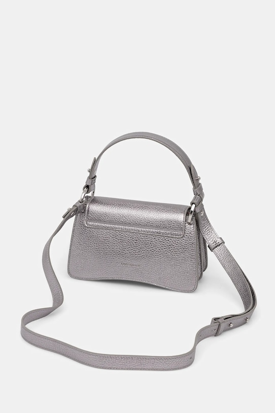 Doplňky Kožená kabelka Coccinelle E1.SSL.18.04.01 stříbrná