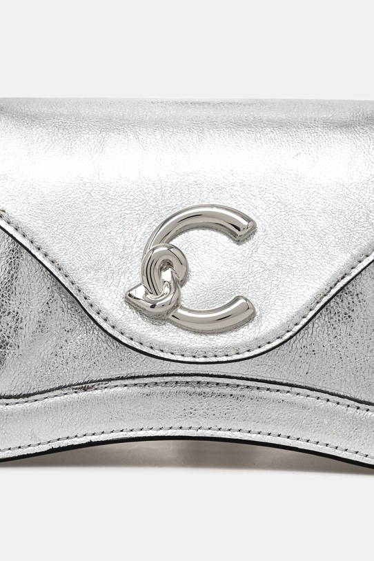 Doplňky Kožená kabelka Coccinelle E1.SUB.18.04.01 stříbrná